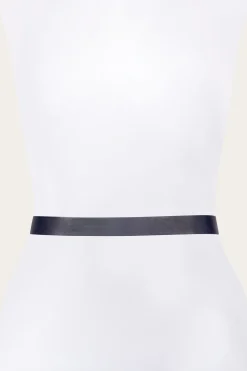 Belts^Frye 30mm Belt With Covered Buckle & Leather Lacing