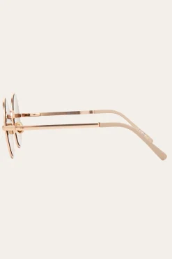 Sunglasses^Frye Nicola Sunglasses Nude