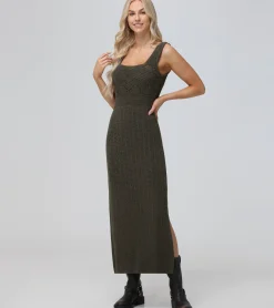 Dresses^Frye Open Stitch Maxi Sweater Dress