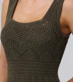 Dresses^Frye Open Stitch Maxi Sweater Dress