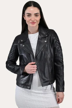 Leather Jackets^Frye Oxblood Biker Jacket