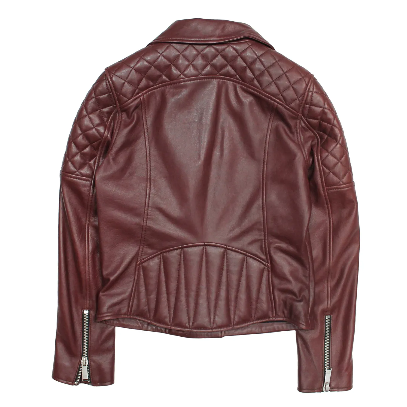 Leather Jackets^Frye Oxblood Biker Jacket