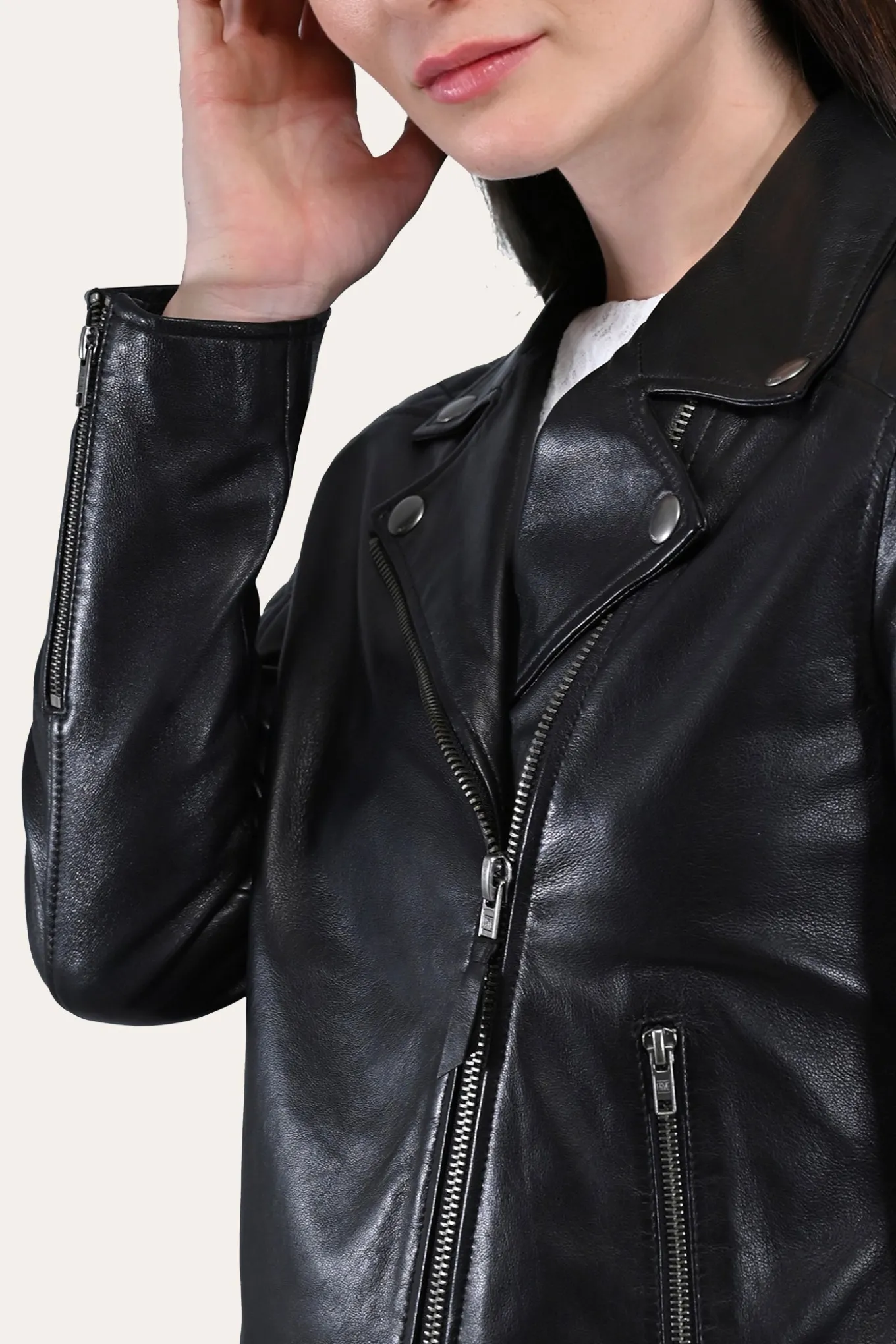 Leather Jackets^Frye Oxblood Biker Jacket