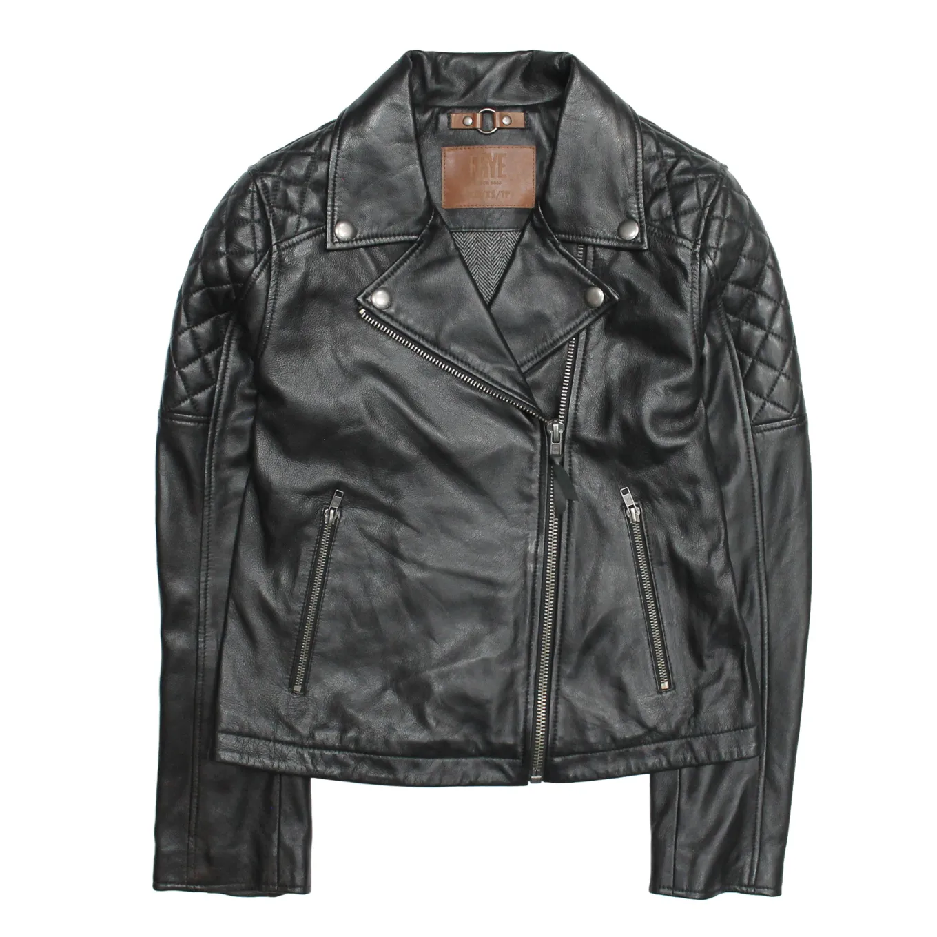 Leather Jackets^Frye Oxblood Biker Jacket
