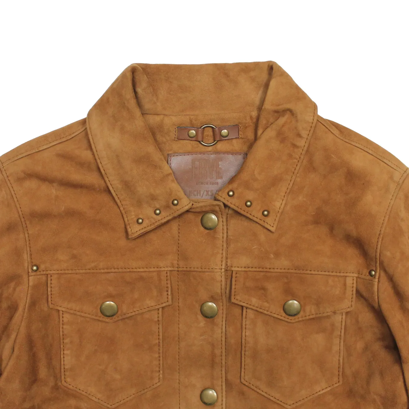 Leather Jackets^Frye Oxblood Fringed Jacket