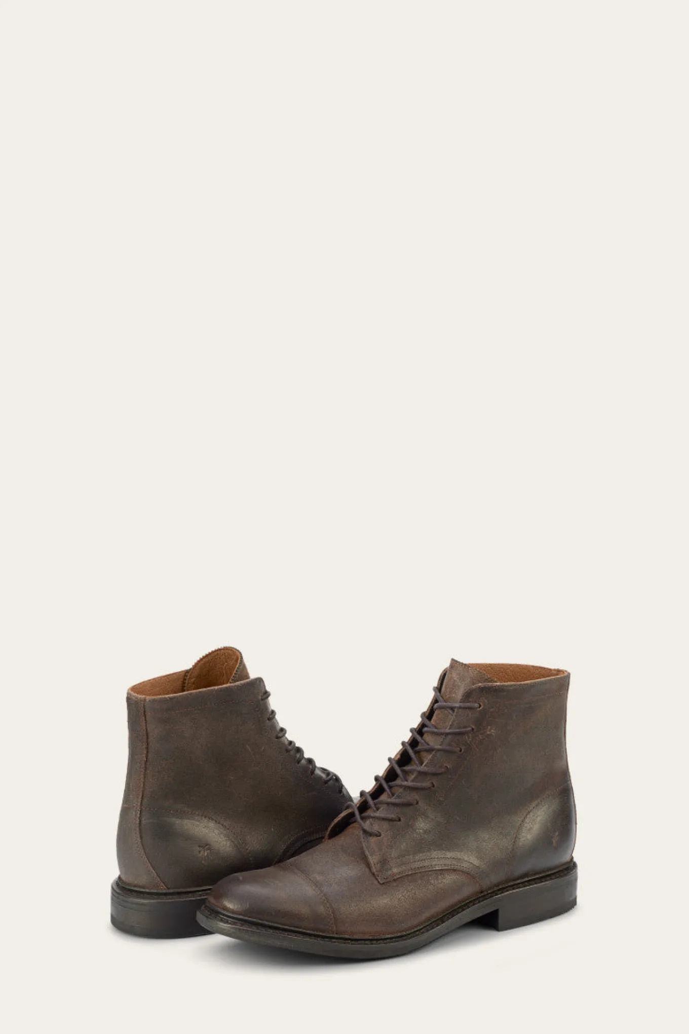 Boots|Dress^Frye Seth Cap Toe Lace Up