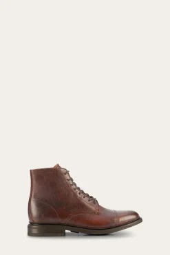 Boots|Dress^Frye Seth Cap Toe Lace Up