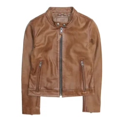 Leather Jackets^Frye Tobacco Cafe Racer Jacket